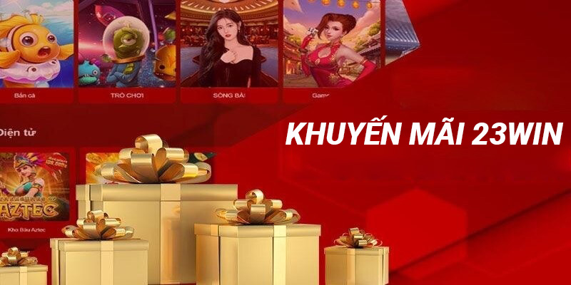 Rất nhiều sự kiện khuyến mãi khi tham gia casino 23win